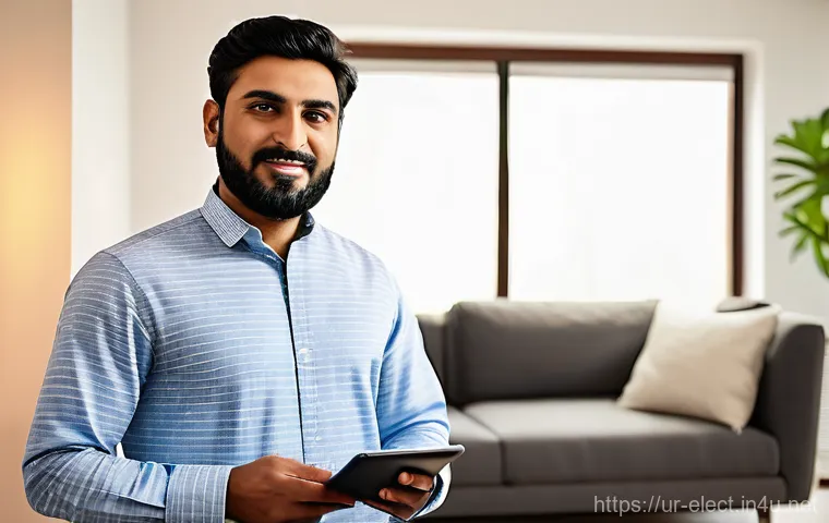 전자기기 관련 자격증 실무 활용 사례 - A skilled Pakistani electronics technician, dressed in a clean, smart casual outfit (e.g., a well-fi...