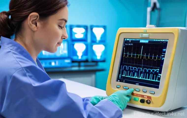 전자기기 관련 자격증 실무 활용 사례 - A team of dedicated electronics engineers and technicians, comprising men and women wearing professi...