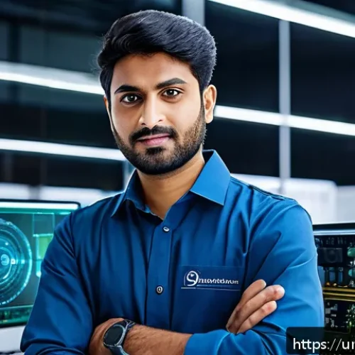 전자기기 취업에 유리한 자격증 순위 - A professional South Asian male engineer in a modern electronics lab, wearing smart casual attire wi...