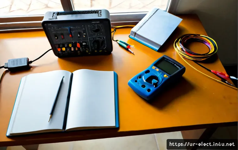 Home 17 전자기기 필수 학습 도서 추천 - Photorealistic overhead view of a neatly organized electronics learning desk in a Pakistani home, th...